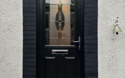 Beck Brown Composite Door Installation in Dalry, Ayrshire