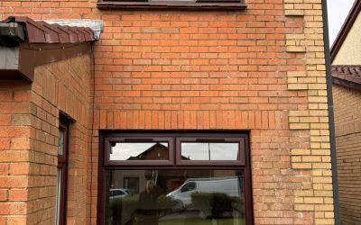 Rosewood Casement Windows Installed in Irvine, Ayrshire